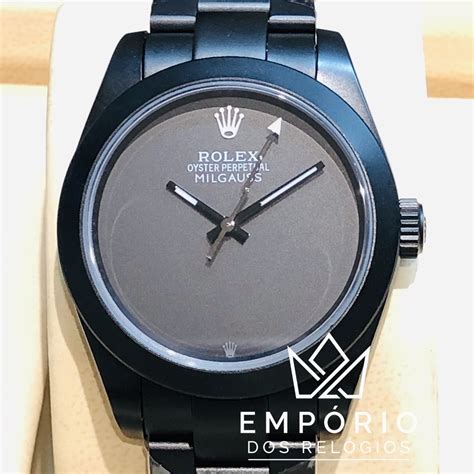 fake rolex milgauss|rolex milgauss dark knight price.